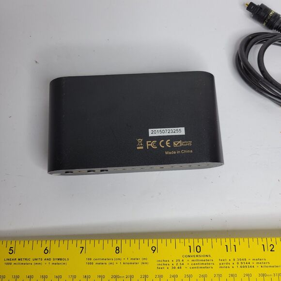Panlong Matrix Switch PLA-Opt-0402 Black SPDIF TOSlink Optical Audio 4x2 -E06 - Picture 4 of 6